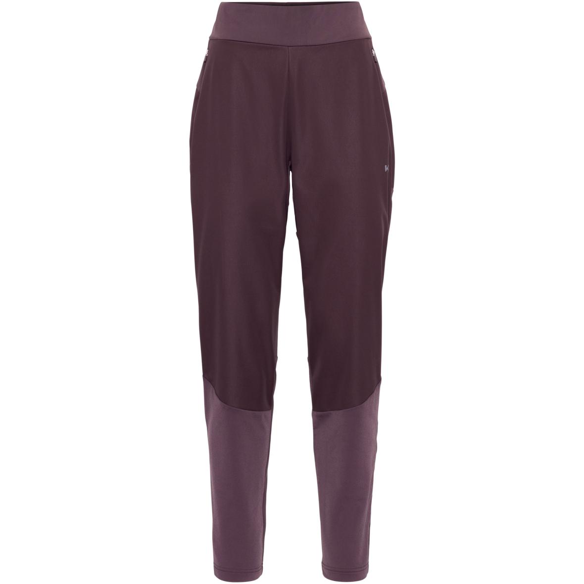 Tirill Hybrid  Damen Laufhose Dunkelbraun_COCOA | L
