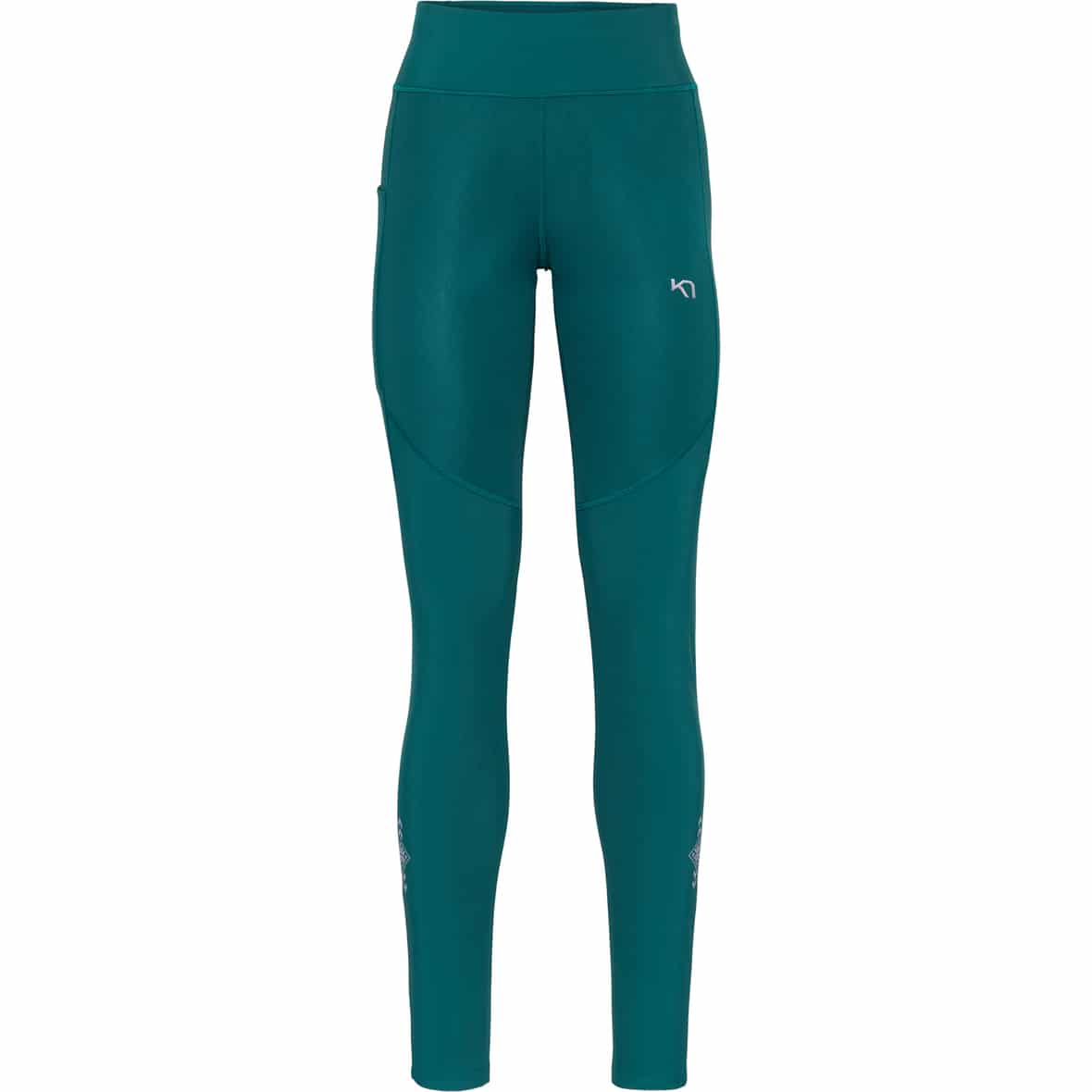 Tirill Thermal 2.0 Damen Lauftights Dunkelgrün_PEACO | XS