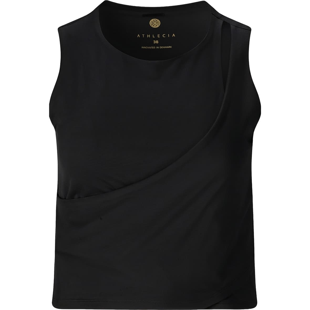 Aisari Yoga Crop Damen Tanktop Schwarz_1001 | 40