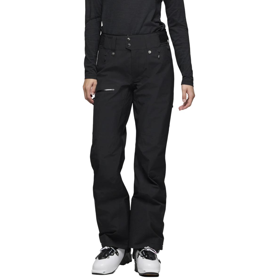Lofoten Gore-Tex Damen Hardshellhose Schwarz_7718__CAVIAR BLAC | M