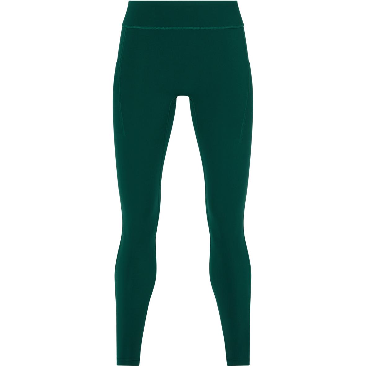 Performance Damen Lauftights Dunkelgrün_3542__SPIRULINA | XS