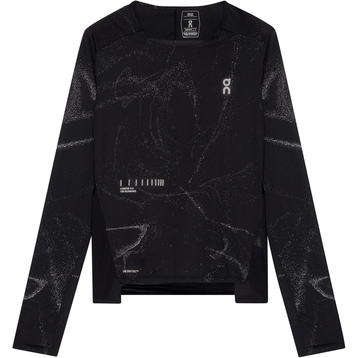 Performance Long-T Lumos Damen Laufshirt Schwarz_0553__BLACK | M