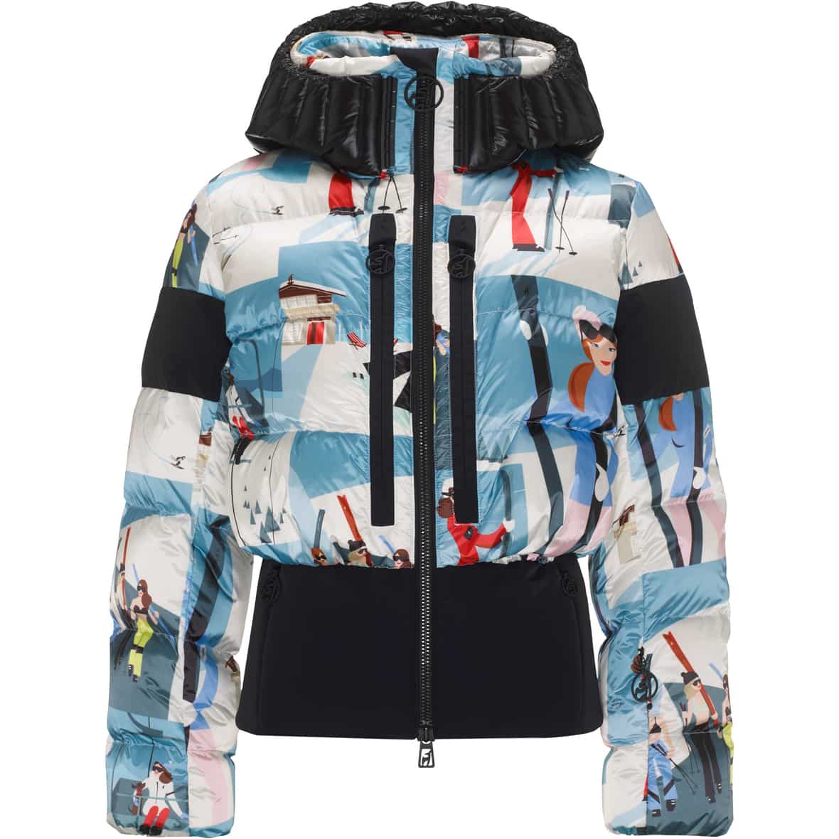 Bernadette Print Damen Skijacke
