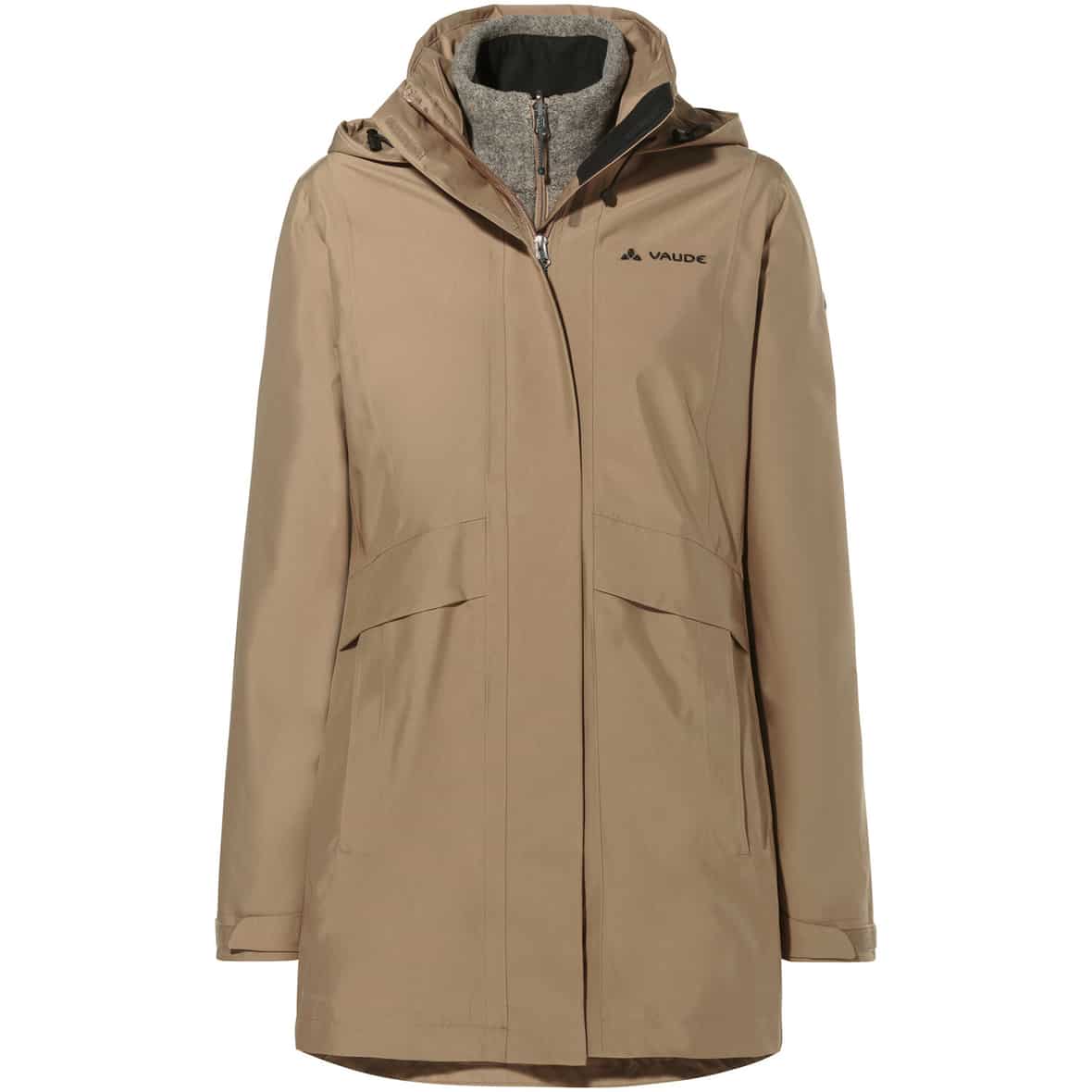 Idris 3in1 IV Damen Doppeljacke Braun_120 | 36