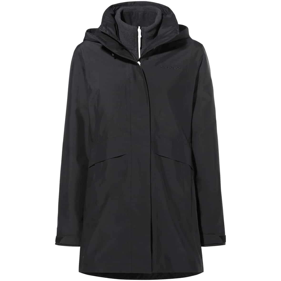 Idris 3in1 IV Damen Parka Schwarz_010 | 36