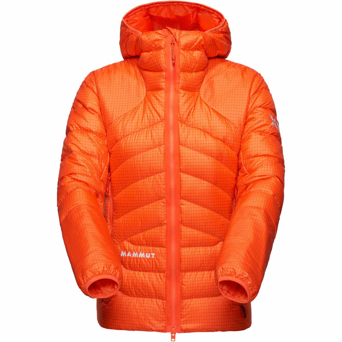  Eiger Nordwand Light Hooded Damen Daunenjacke Orange_2289 | XL