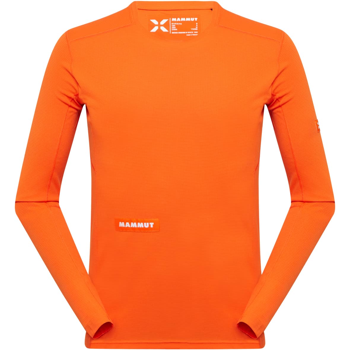 Eiger Nordwand Fleece Herren Longsleeve Orange_2289 | L