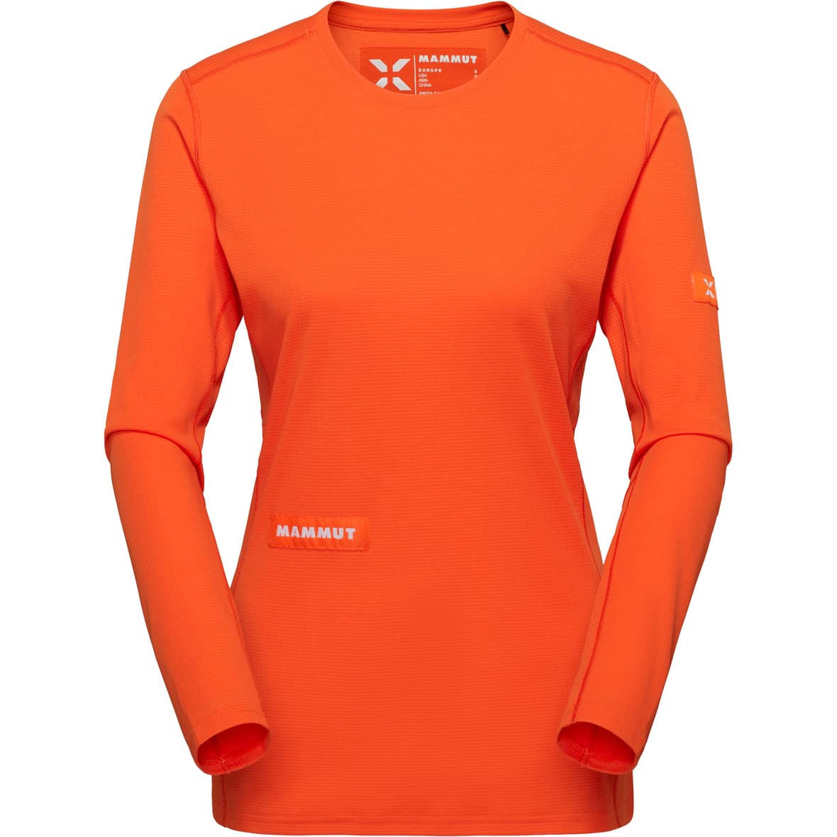 Eiger Nordwand Fleece Damen Longsleeve Orange_2289 | M