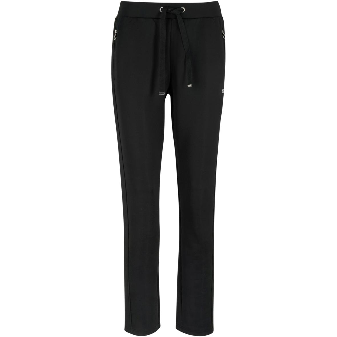 Jennifer Damen Trainingshose Schwarz_00700 | 18