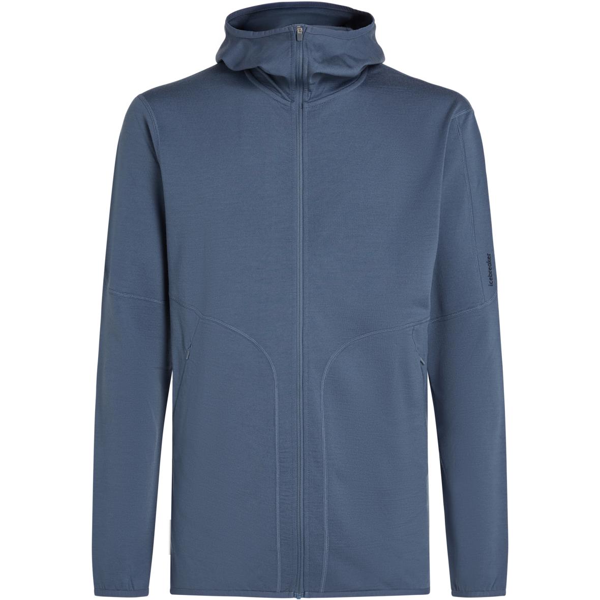 Merino 560 Elemental Herren Hoodie Blau_IBA76 | S