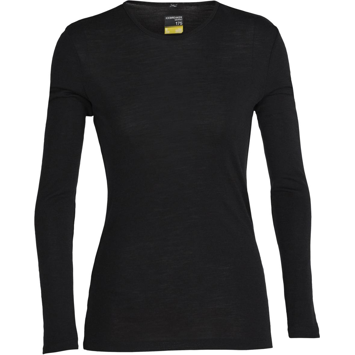 Merino 175 Everyday Damen Longsleeve Schwarz_IB001 | XS