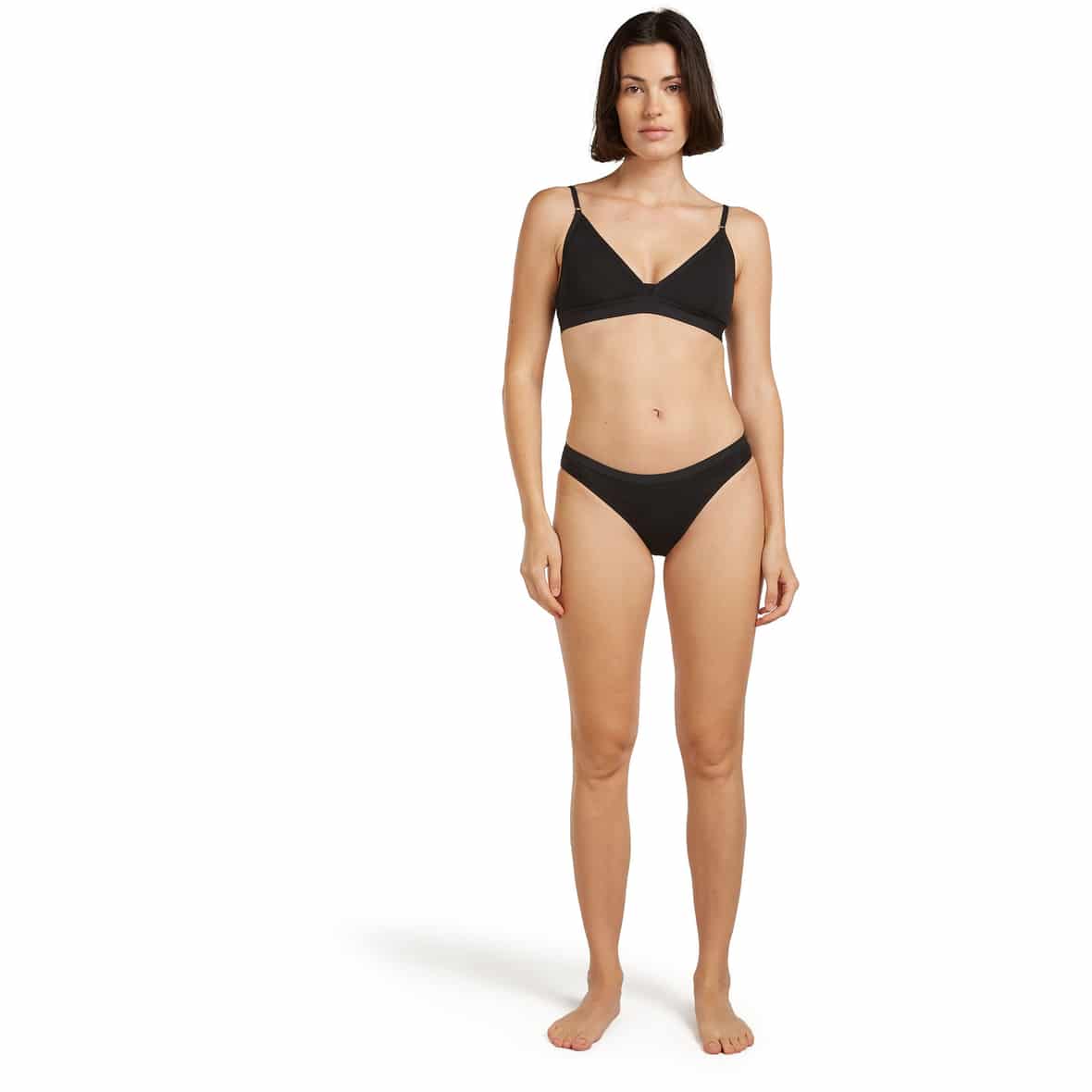 Merino 150 Siren Bikini Damen Funktionsunterhose Schwarz_IB001 | XS
