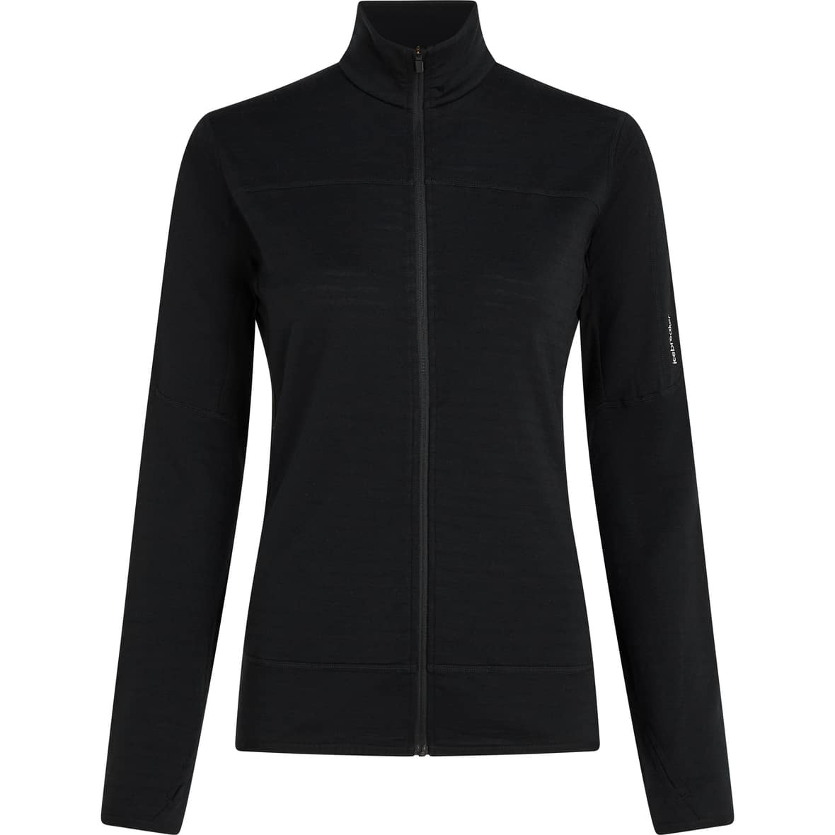 Icebreaker 300 Descender Damen Rollkragenshirt (Schwarz M Größe)