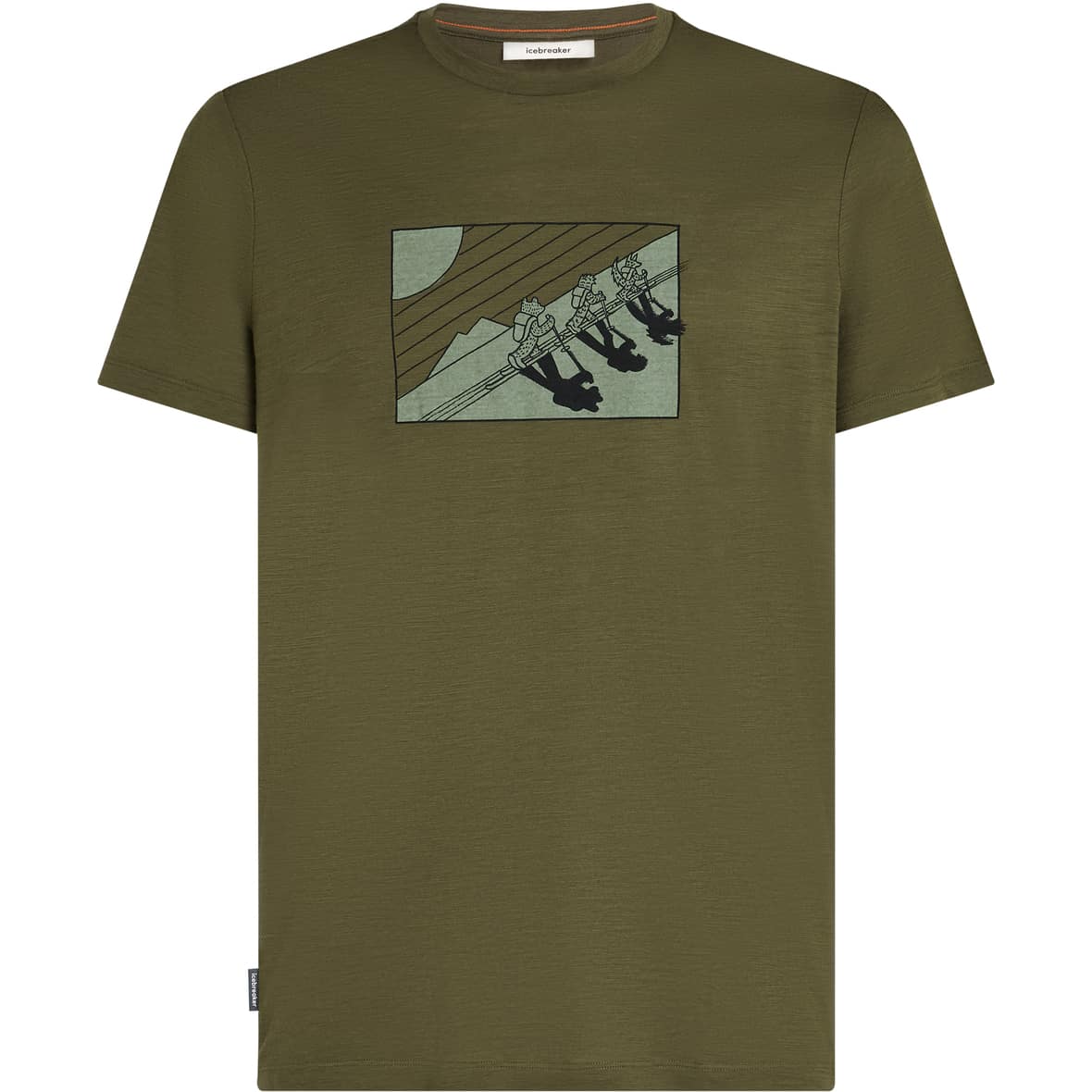 150 Tech Lite Herren T-Shirt Oliv_IB069 | S