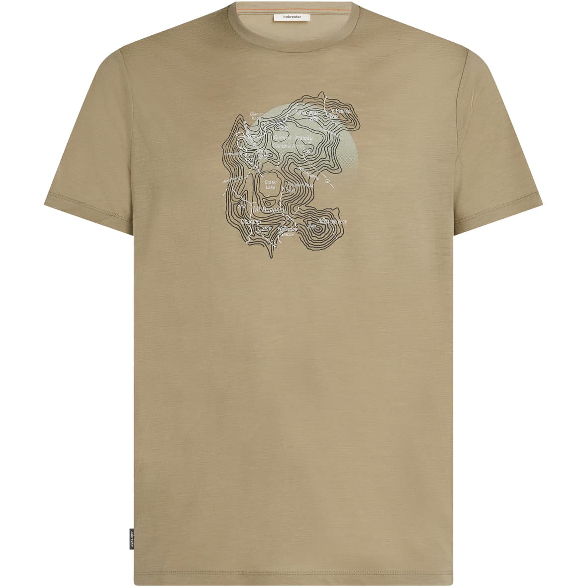 Icebreaker 150 Tech Lite Herren Funktionsshirt (Beige M) Funktionsshirt