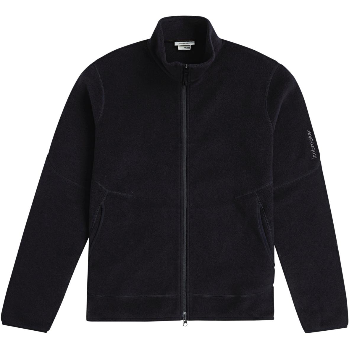 800 Classic Pile RealFleece Herren Fleecejacke Schwarz_IB001 | L