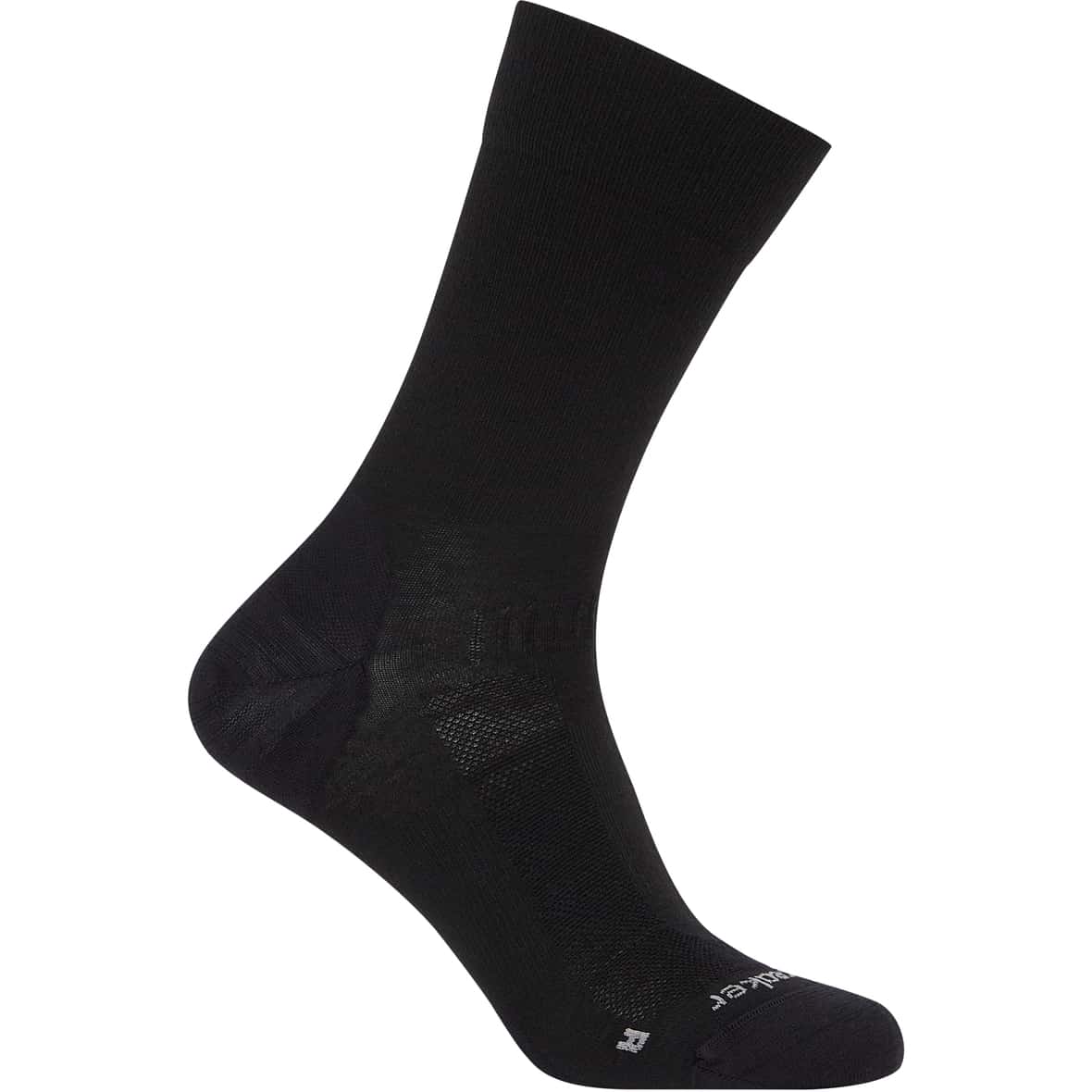Merino Hike+ Liner Crew Herren Wandersocken Schwarz_IB001 | S