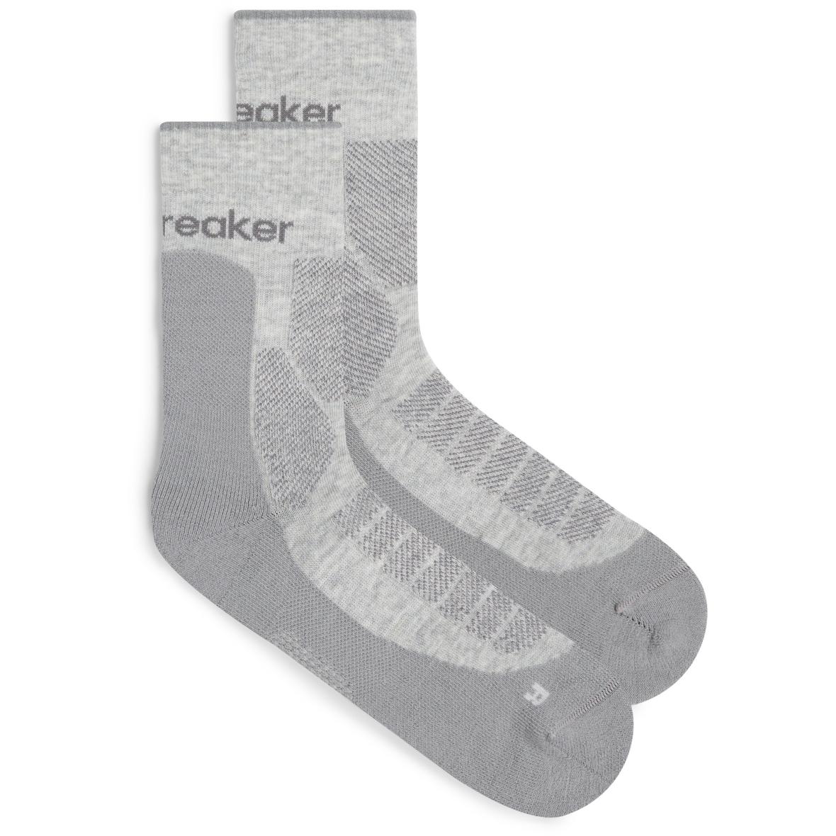 Merino Hike+ Heavy Crew Herren Wandersocken Grau_IB0HN | S
