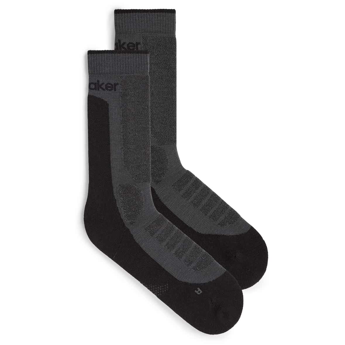 Merino Hike+ Damen Wandersocken Schwarz_IB0D5 | S