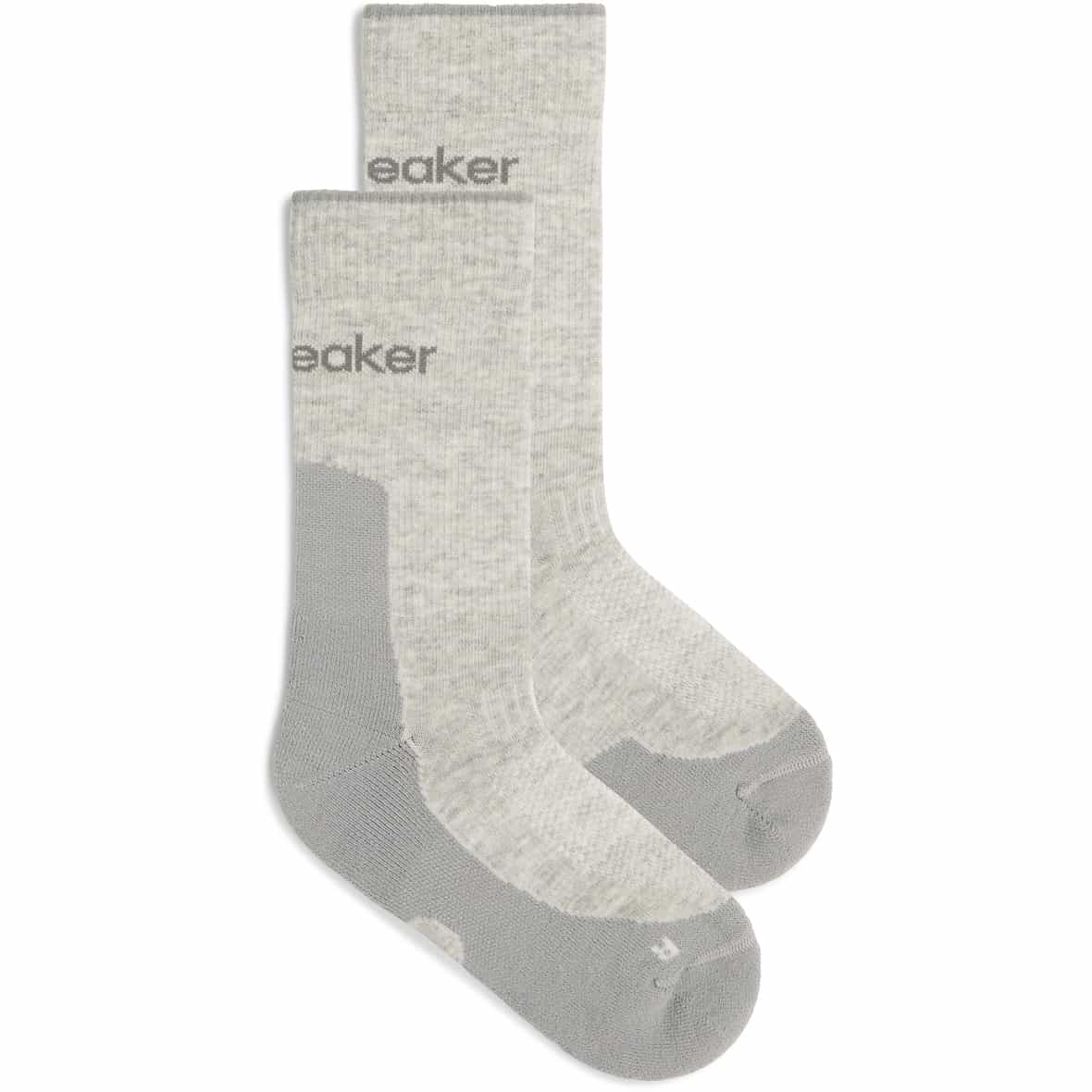 Merino Hike+ Light Crew Damen Wandersocken Grau_IB0HN | S