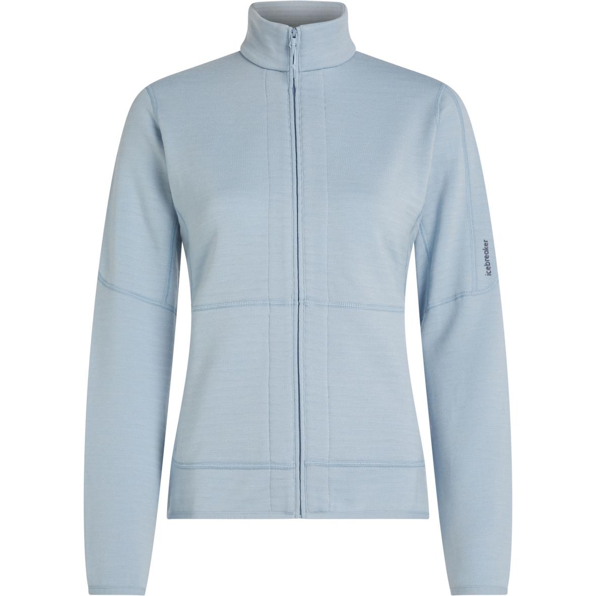Merino 400 Descender Damen Fleecejacke Hellblau_IB0PA | XS
