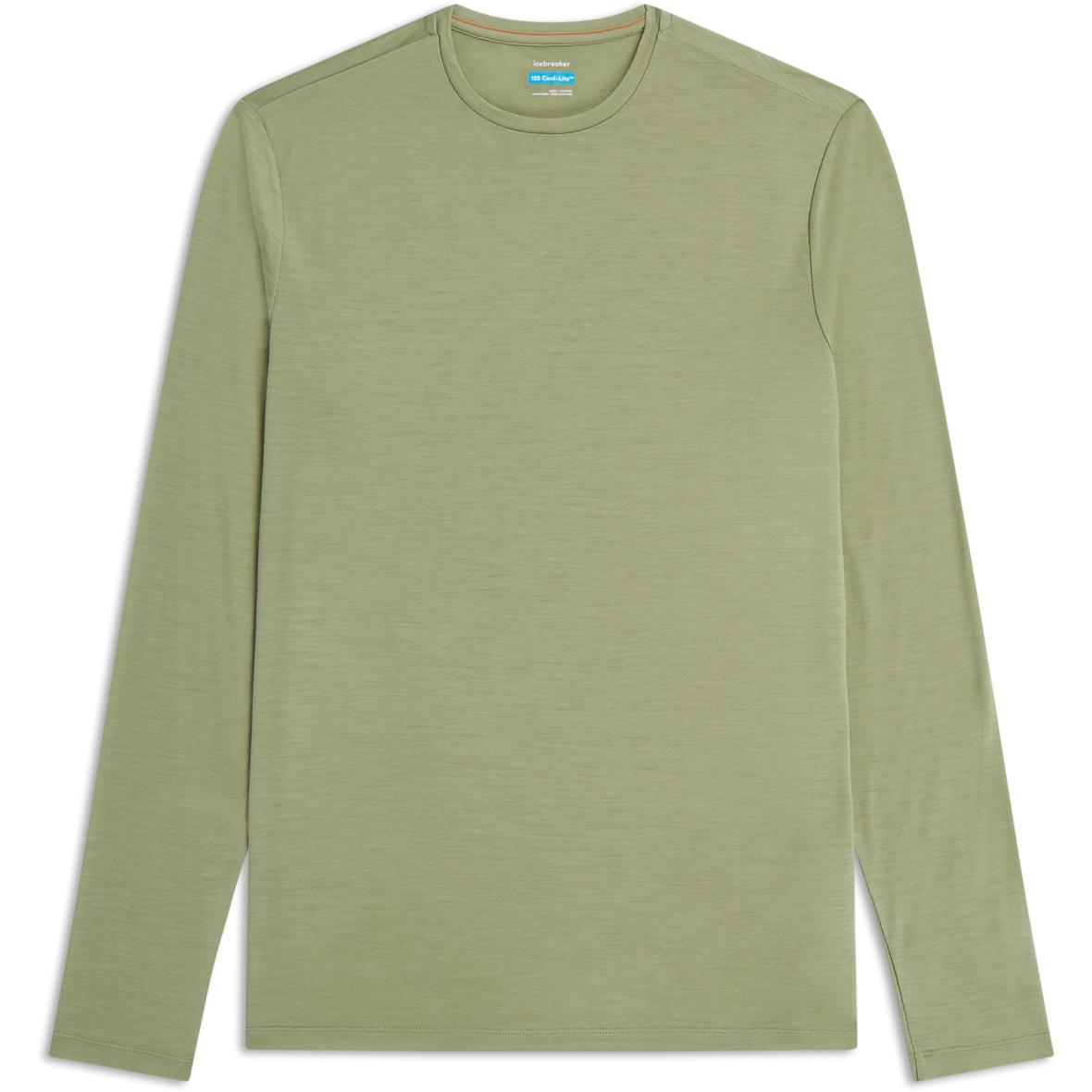 Merino Blend 125 Cool-Lite Sphere Herren Longsleeve Oliv_IBA74 | XXL