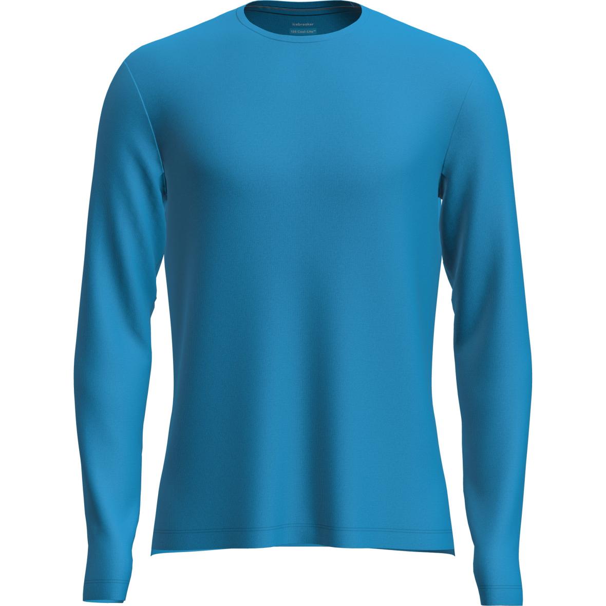 Merino Blend 125 Cool-Lite Sphere Herren Longsleeve Blau_IB0A0 | S