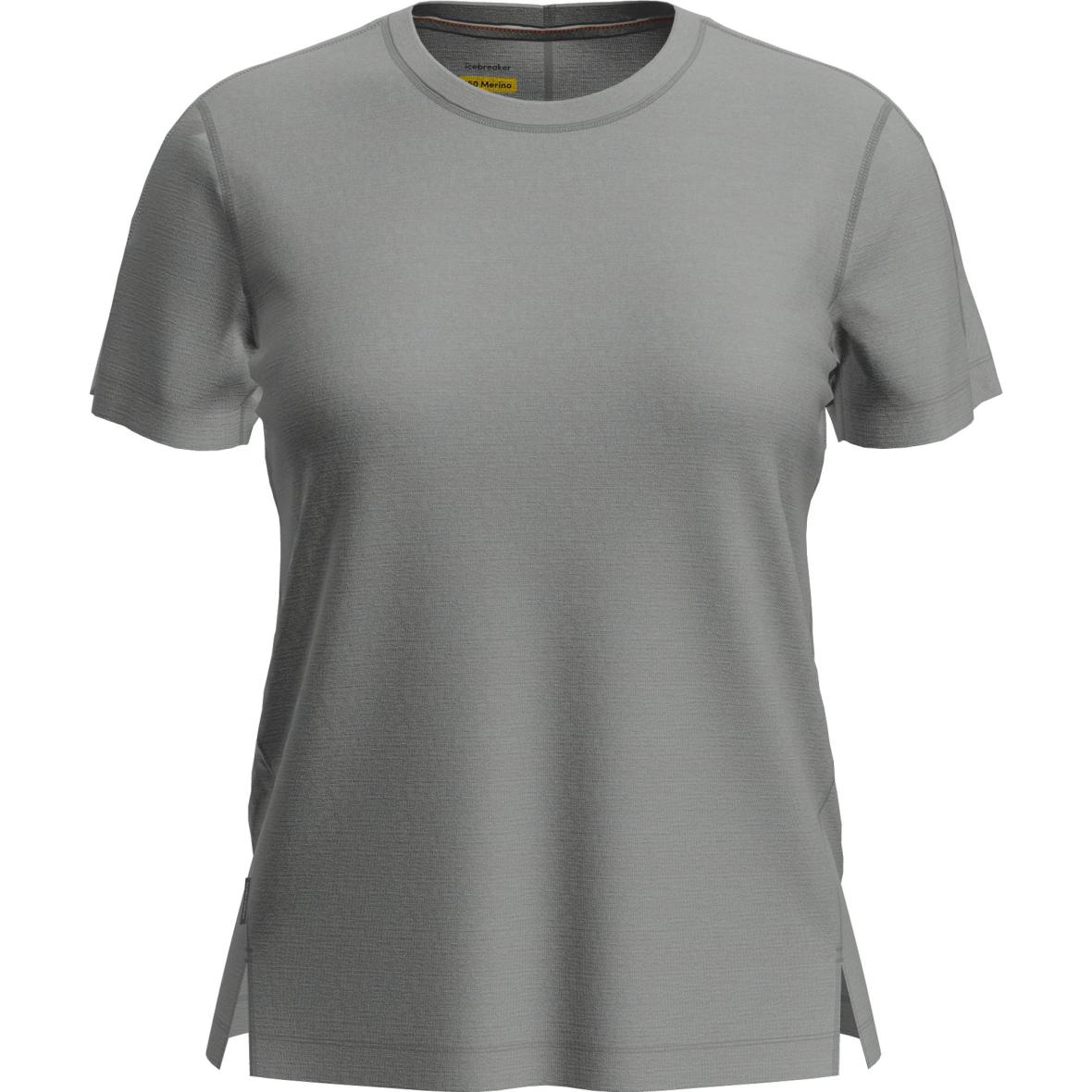 150 Merino Fine Ace Damen T-Shirt Grau_IB0L3 | XS