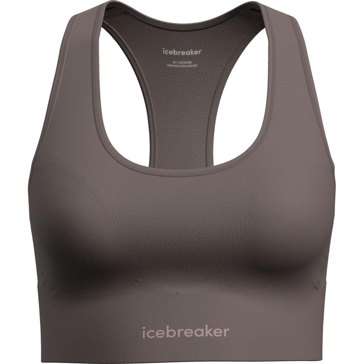 Merino Blend 260 Zoneknit  Damen Sport-BH Pflaume_IB0KW | L