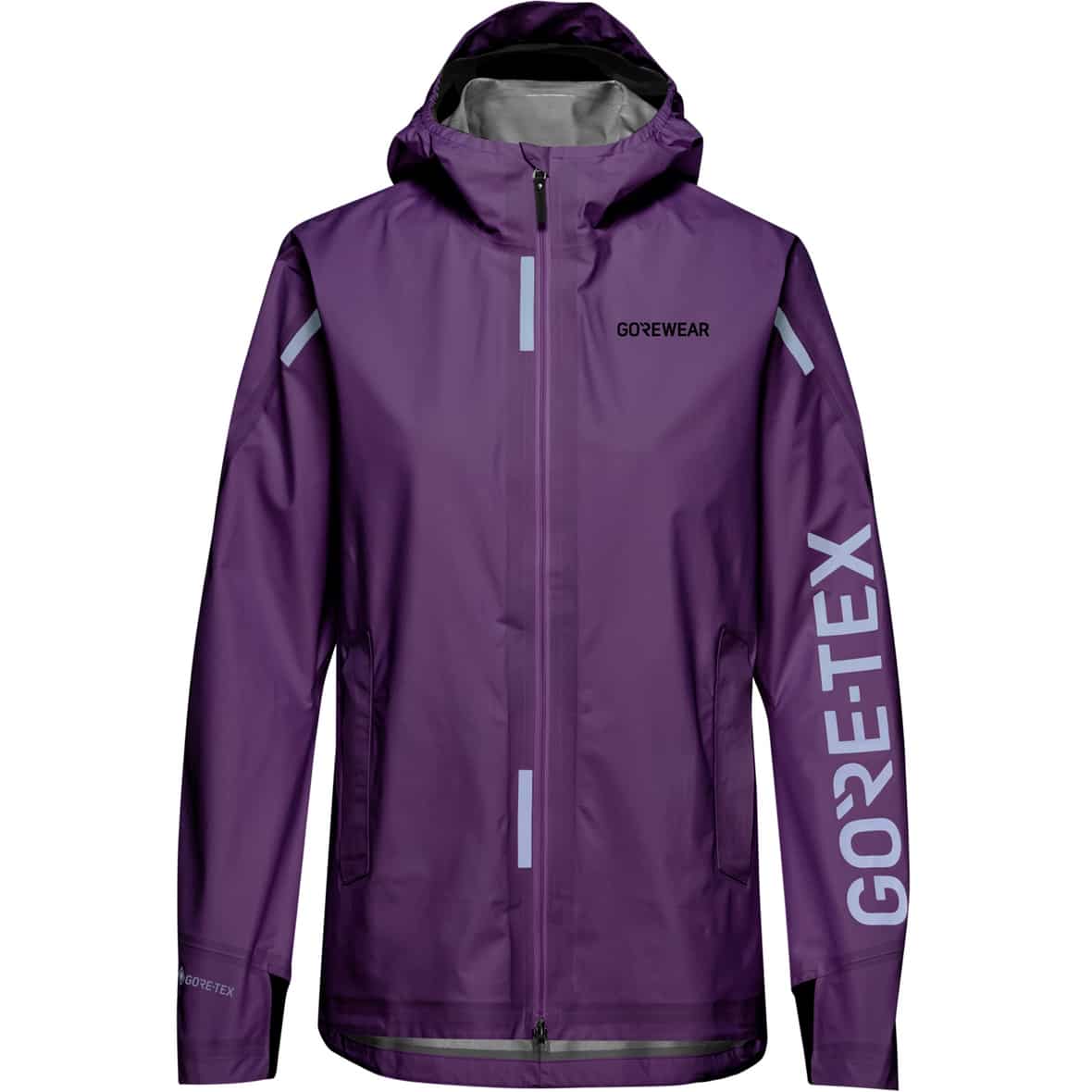 Concurve Gore-Tex Logo Damen Laufjacke Pflaume_DEDF | M