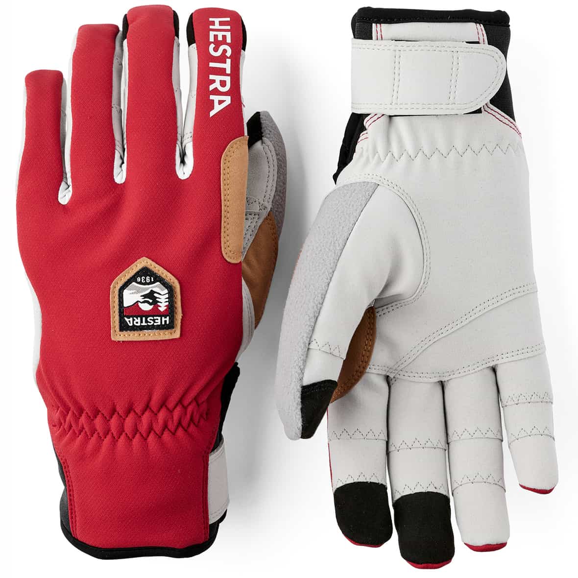 Ergo Grip Wool Fingerhandschuhe Rot_560320 | 6