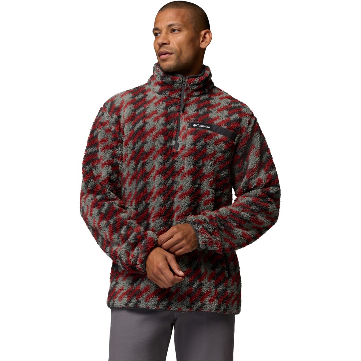 Rugged Ridge High Pile Herren Fleecepullover Grün_342 | XXL