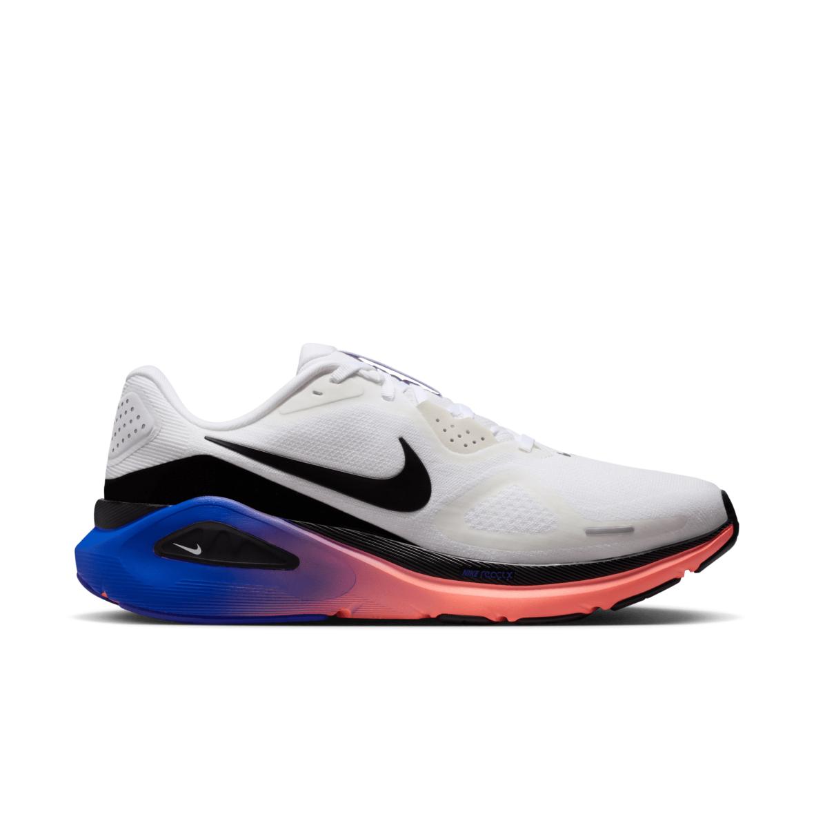 Structure 26 Herren Laufschuhe Weiß_109__WHITE/BLACK-ATOMIC PINK-RACER BLUE | 9,5