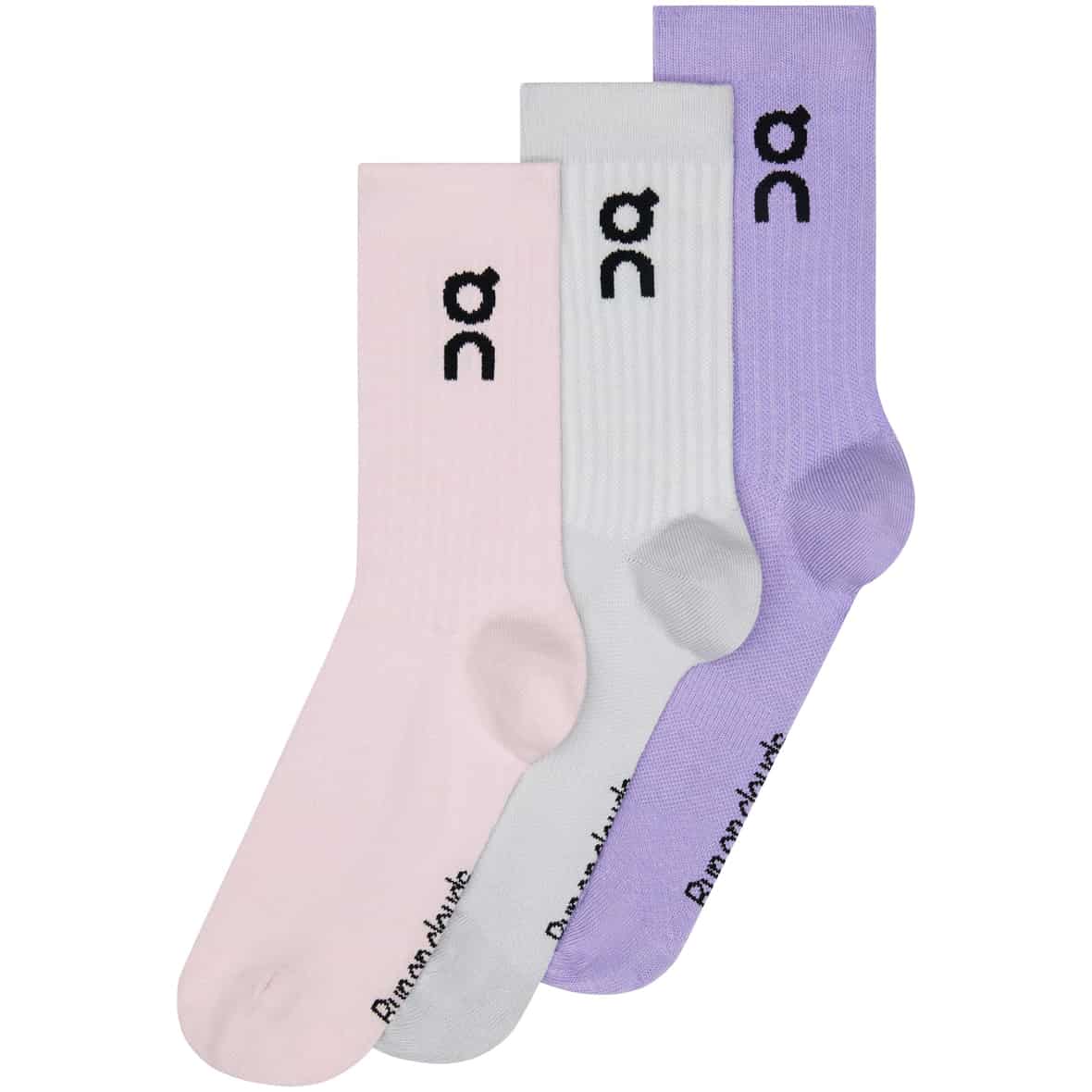 Logo High 3 Paar Socken Flieder_4761__ORCHID / BLOOM | 35-38