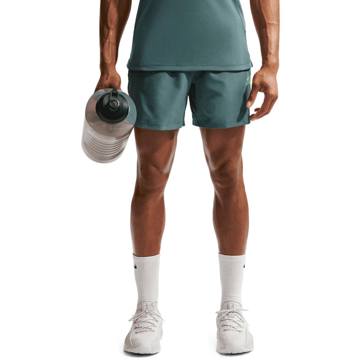 Pro Training Dri-Fit  Herren Shorts Mint_382__MINERAL SLATE/GREEN STRIKE | XL