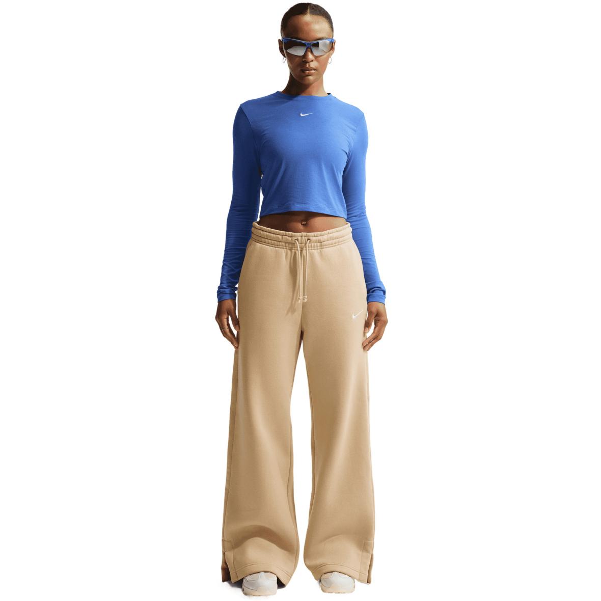 Phoenix Fleece Damen Trainingshose Hellbraun_248__LINEN/SAIL | XL