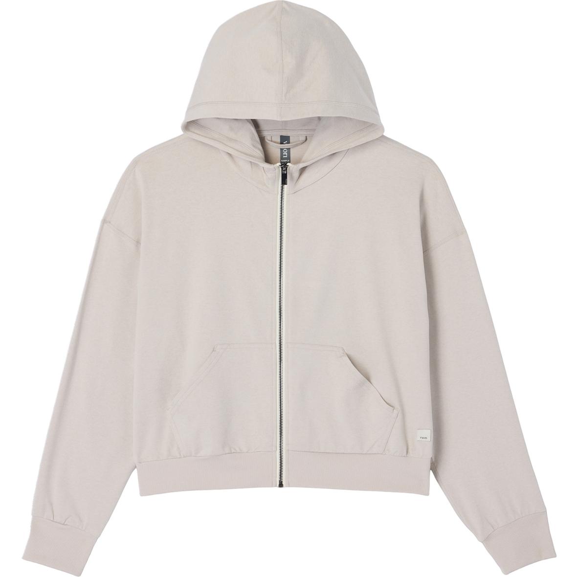 Halo Modern Full Zip  Damen Hoodie Beige_HEE | XS