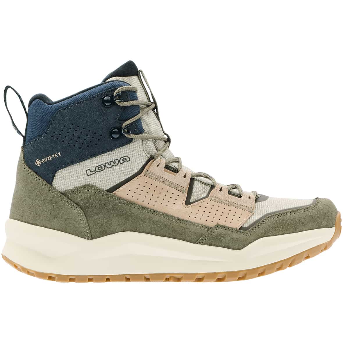 Kaloya GORE-TEX Mid Herren Wanderschuhe Oliv_7849 | 8
