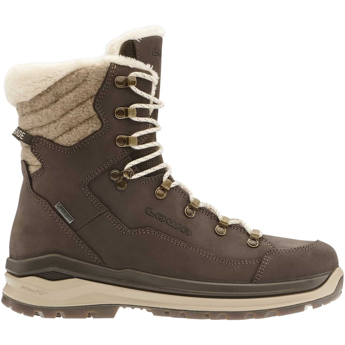Lowa Renegade Evo Ice 2 Damen Winterstiefel (Braun 5,5 Größe, 39 EU) Winterstiefel