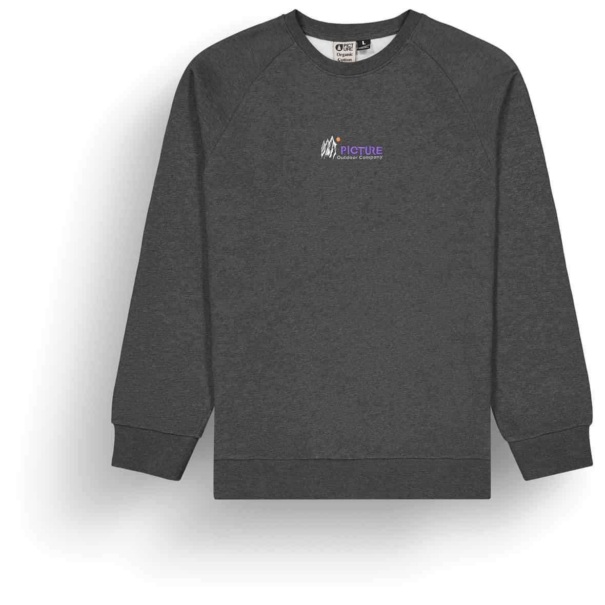 Toanah Crew  Herren Sweatshirt Grau_A__DARK GREY MELA | S