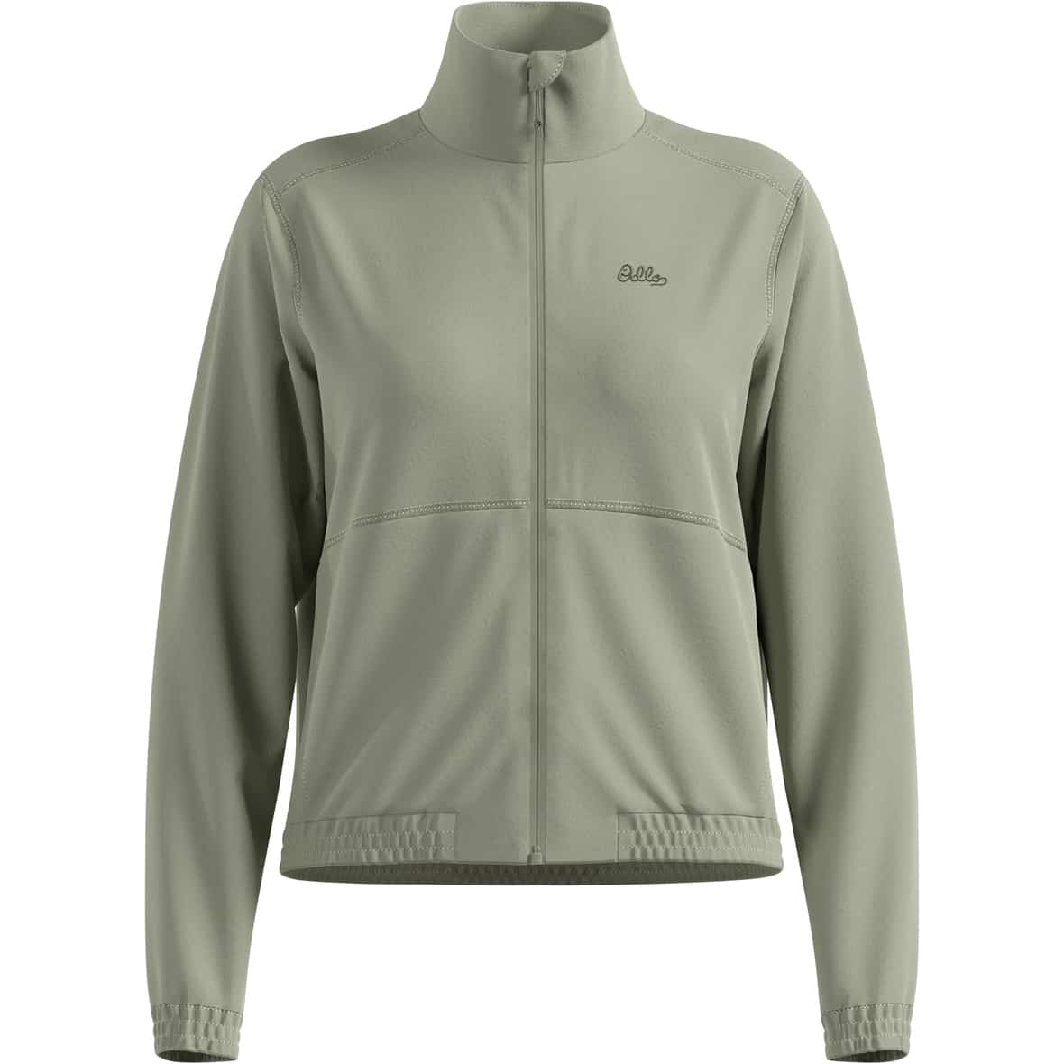 Classic Fleece Damen Langlaufjacke Khaki_10876 | L