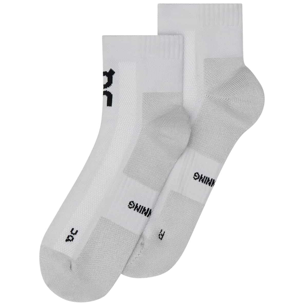 2er-Pack Core Run Mid Laufsocken Hellgrau_0561__GLACIER | 35-38