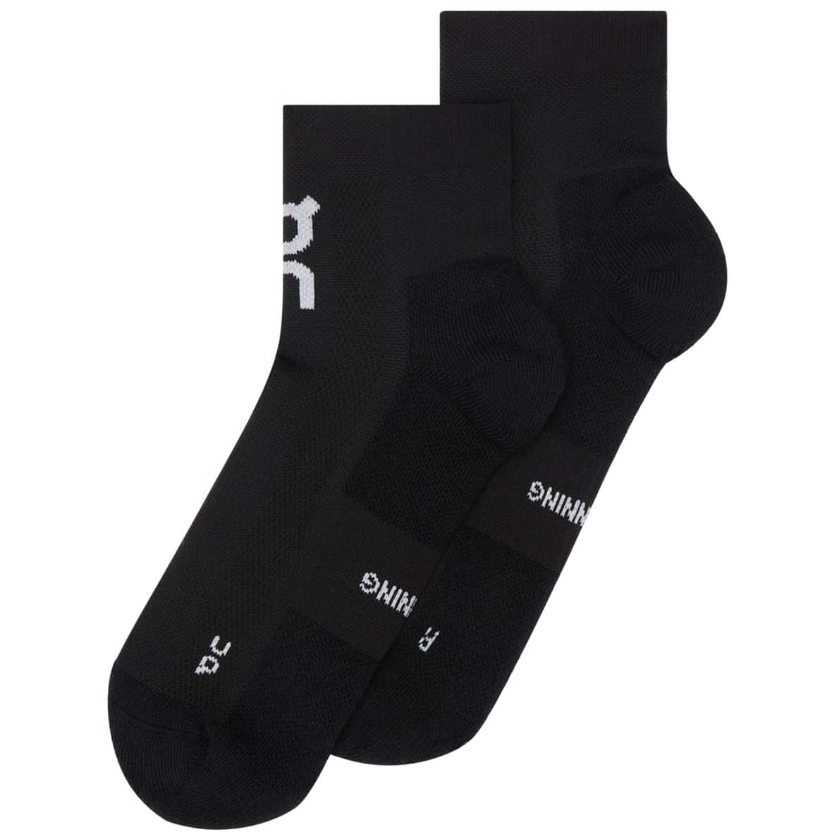 2er-Pack Core Run Mid Laufsocken Schwarz_0553__BLACK | 47-49