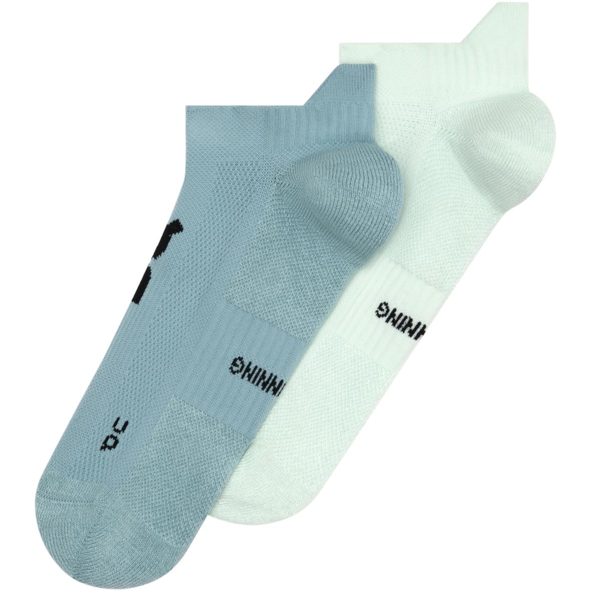 2er-Pack Core Run Low Laufsocken Türkis_4946__FLURRY / WASH | 43-46