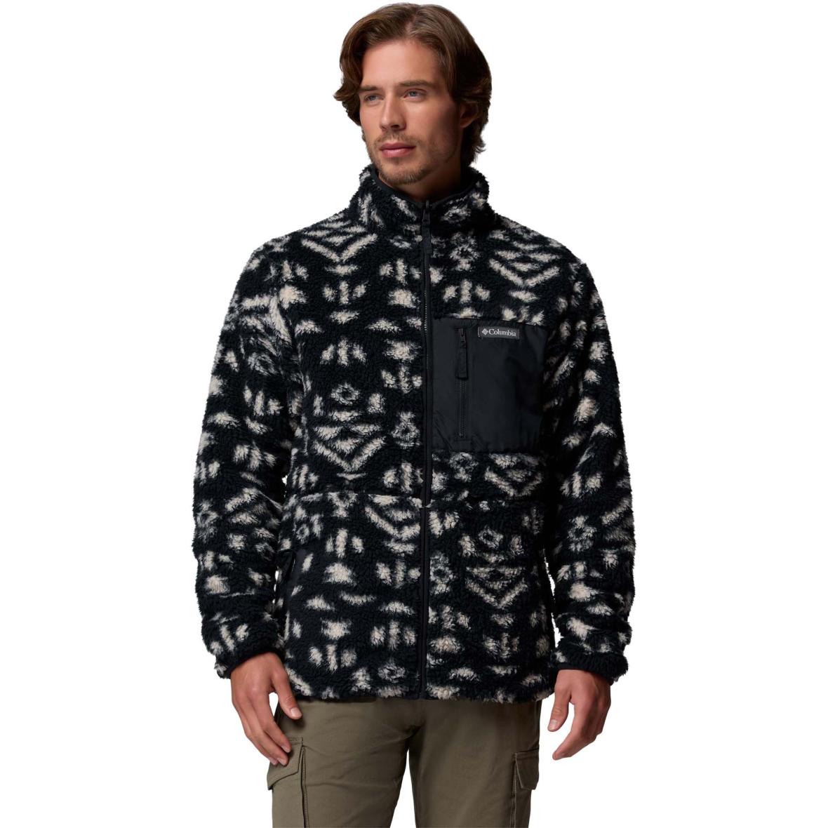Winter Pass Reversible Herren Fleecepullover Schwarz_012__BLACK | XL