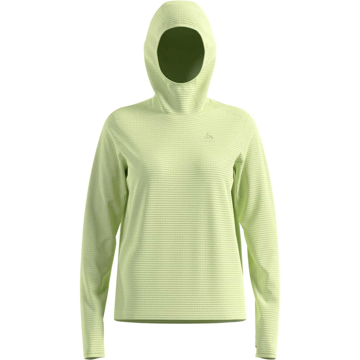 Odlo Essential Thermal Damen Hoodie (Lime M) Funktionsshirt