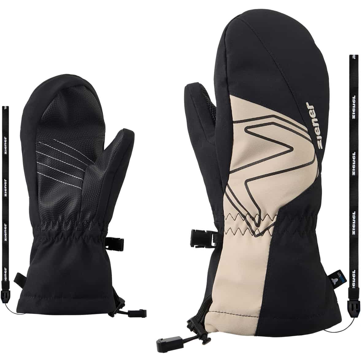Lavalino-Z AQUASHIELD Kinder Fäustlinge Schwarz_12671 | 3