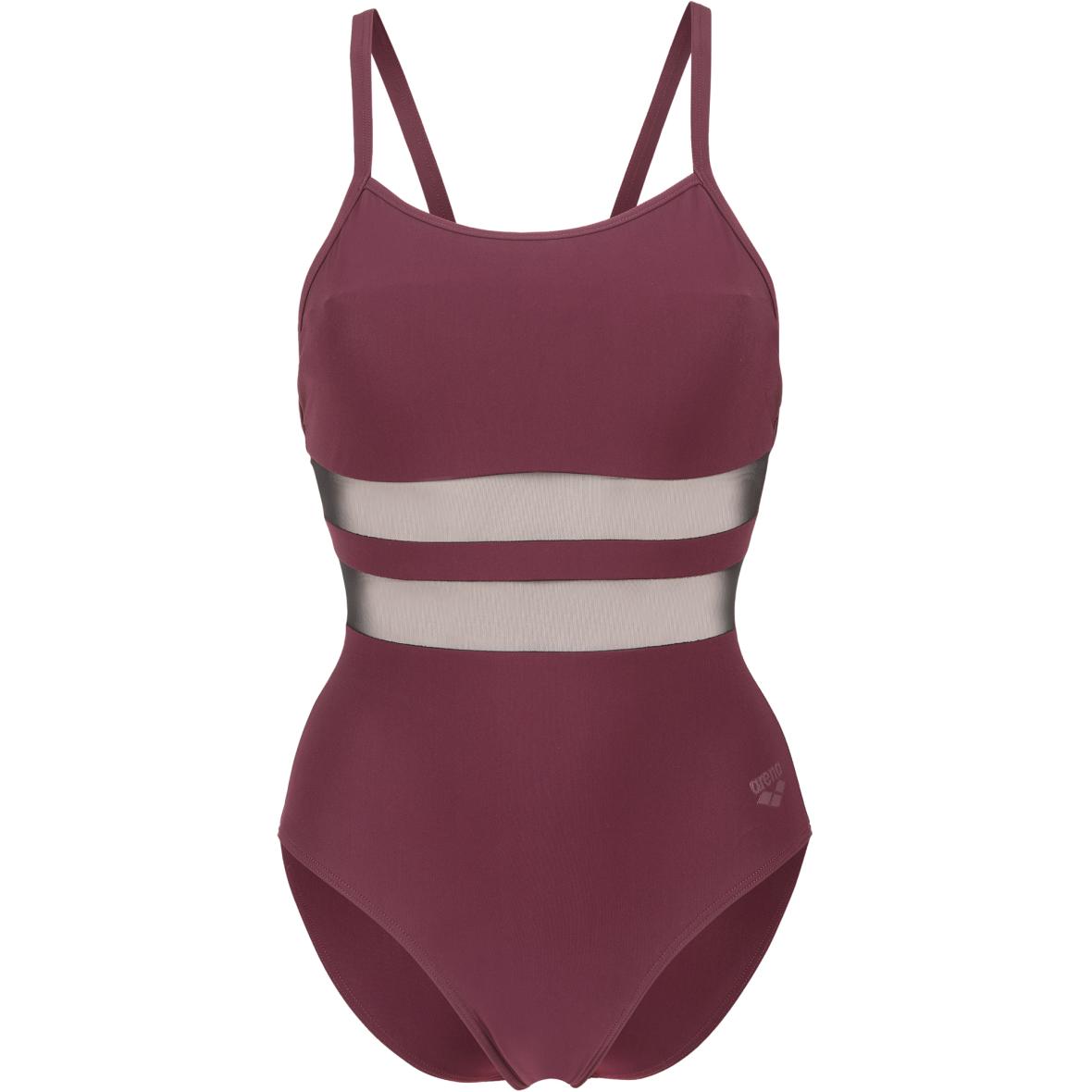 Mesh Equals Damen Badeanzug Rot_400__BORDEAUX | 40