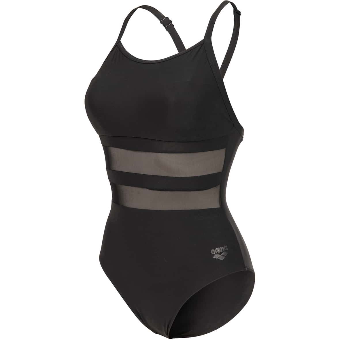 Mesh Equals Swimsuit Damen Badeanzug Schwarz_500__BLACK | 36