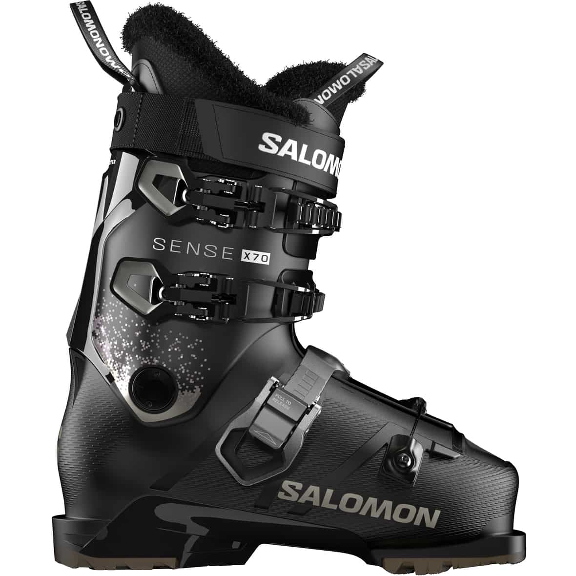 SENSE X70 25/26 Damen Alpin Skischuhe Schwarz_BLACK / LIGHT BRO | 23